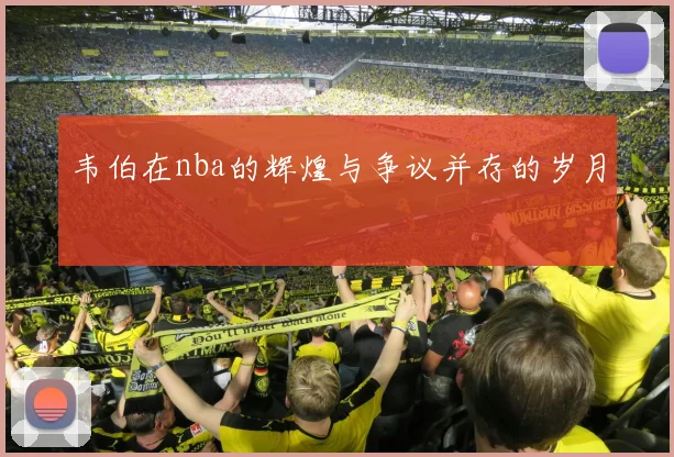 韦伯在nba的辉煌与争议并存的岁月